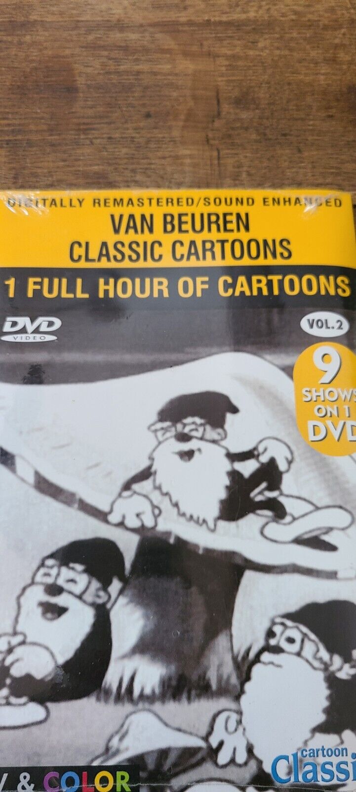 NEW Van Beuren Classic Cartoons DVD  9 Shows The Magic Mummy Molly Moo  Cow 796019652599 | eBay