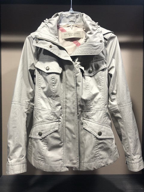 trench coat with detachable liner & hood