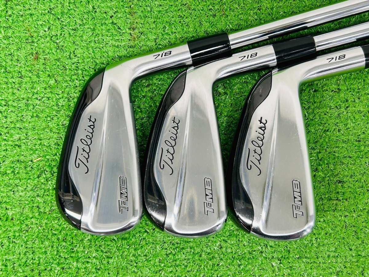 Titleist 718 T-MB Iron set 5-9+PW Dynamic Gold S200 AMT Stiff Flex