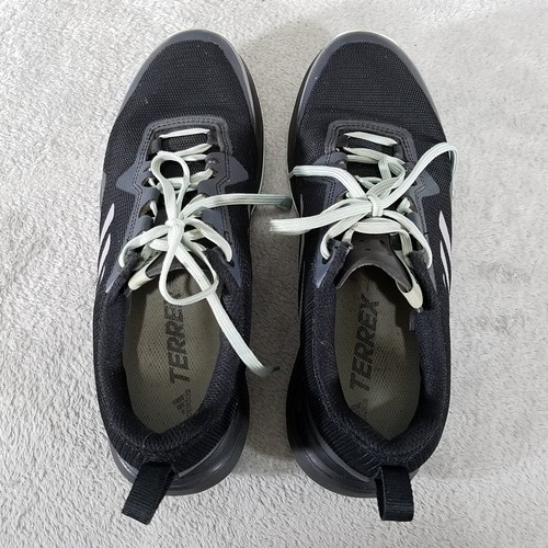 Adidas 260 Terrex Continental Shoes Womens 9 Black Gray Stripes Trail Running - Picture 9 of 11