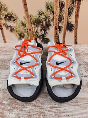 Nike Offline 2.0 Summit Orange Shoes Slides White DJ6229-100 Men's