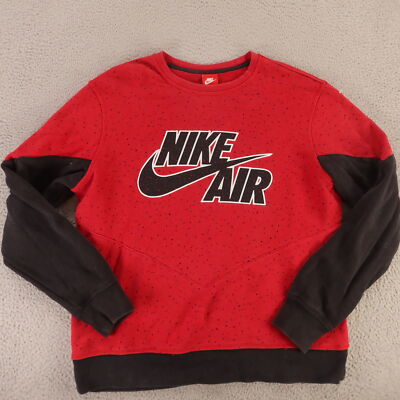 nike sweatshirt red logo