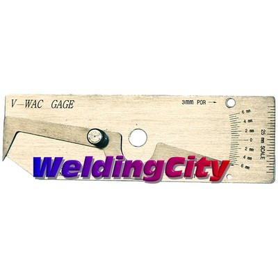 WeldingCity  V-WAC Welding Gauge Inspect Fillet Welds (mm) | US Seller Fast 012