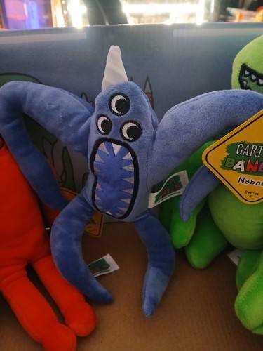 New In Box 3 Garten Of BanBan 8" Plushes Series 1 Banban, Nabnab, Jumbo Josh J - Picture 12 of 12