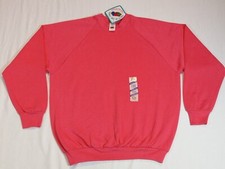 Large Vintage 90s Pink Baggy Raglan Sweatshirt