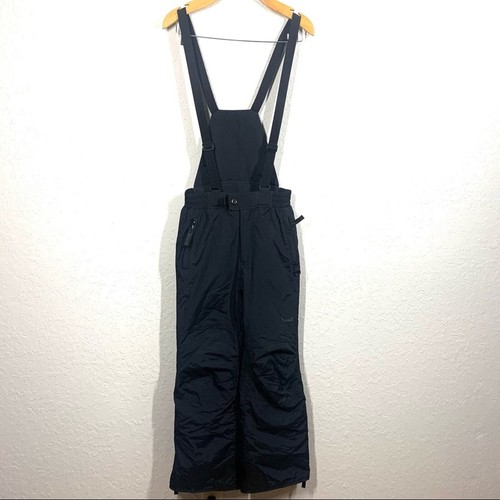 MARKER Gray Insulated Ski Bib Suspenders - Youth - Size 14