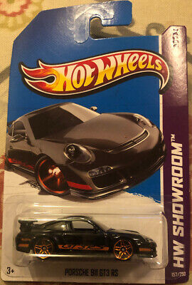 2012 Hot Wheels Porsche 911 GT3 RS HW Showroom 157/250 Color 2012 Hot Wheels Porsche 911 GT3 RS HW Showroom 157/250 Color