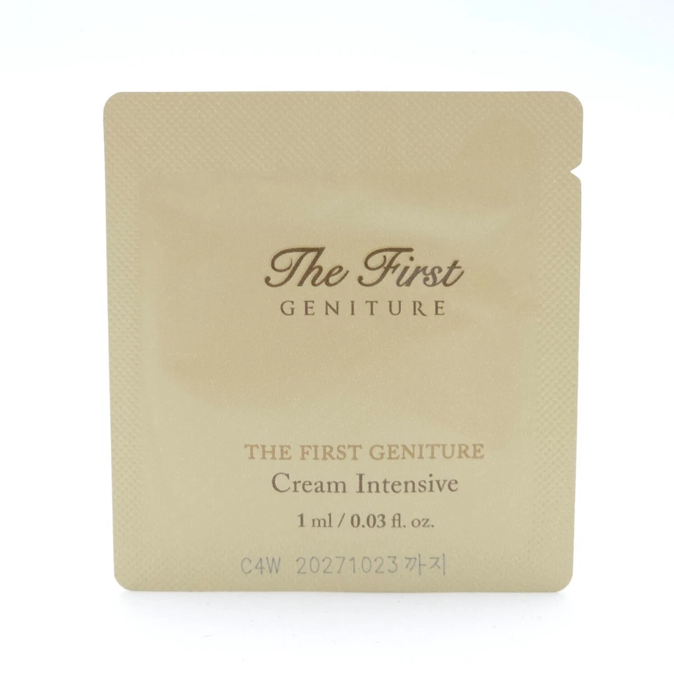 Crema intensiva O HUI The First Geniture 1 ml x 50 piezas antiarrugas K-Beauty - Imagen 3 de 4