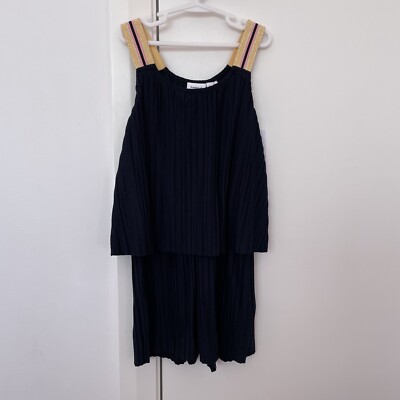 NEW Name It Girls Kids Playsuit Size 6 years Navy Blue 