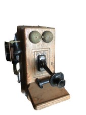 1918 vintage antique wall wined up northern electric company  wall phone
