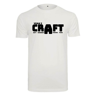 Unisex T-Shirt - Yeah I Craft - Neuheit Lustig Humor Wichtel