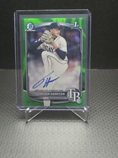 2025 Bowman Chrome Prospect Autographs Trevor Harrison #CPA-THA Green Lava /99