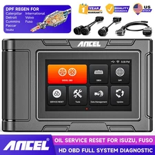 ANCEL HD3300 Pro Heavy Duty Truck Scanner Diesel OBD Diagnostic Tool DPF Regen