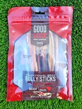 Good Lovin' Dog Chews Traditional Beef Bully Sticks 2.4 oz. 6 count