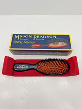 Authentic Mason Pearson Pocket Bristle B4 Brush - DARK RUBY RETAIL PRICE: 195 