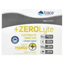 TM Sport, ZEROLyte, Electrolyte Drink Mix, Salty Mango, 30 Packets, 0.26 oz (7.3