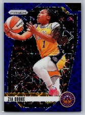 Zia Cooke 2024 Panini Prizm WNBA #46 Blue Velocity Prizms Los Angeles Sparks