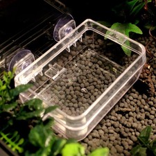 2 Pcs Gecko Water Dish Lizard Bowl Corner for Reptiles Breaded Dragon Basin