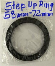 Good Generic Metal Step Up Ring 58-72mm Camera Lens Adapter Ring New
