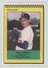 1991 ProCards Minor League Paul Perkins #375 0w6