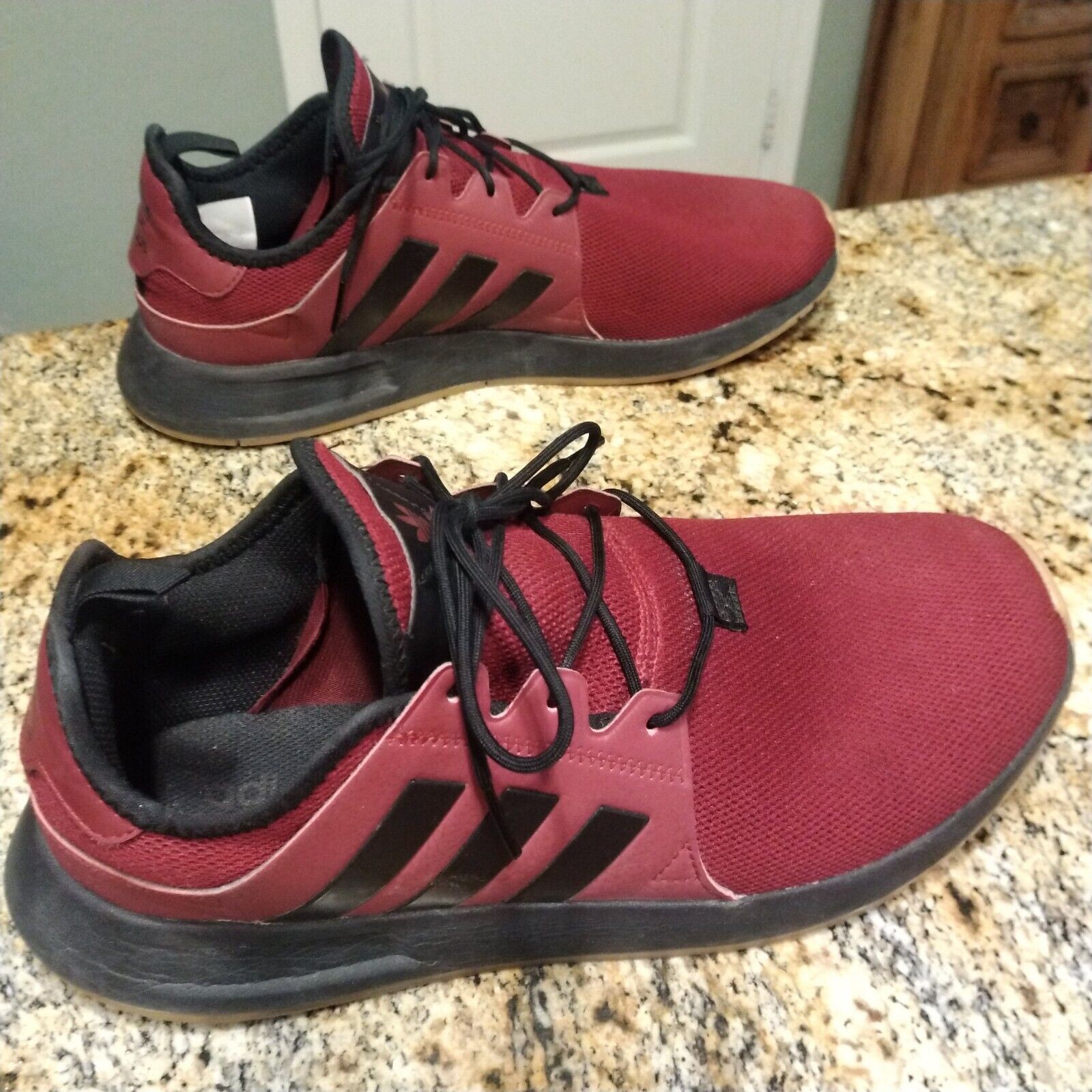 SAOLA Adidas XLPR Sneakers Uomo Taglia 10.5 Gomma Borgogna EF2779 Sneakers Atletiche