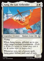 Aang, the Last Airbender #4 Avatar: The Last Airbender MTG Uncommon