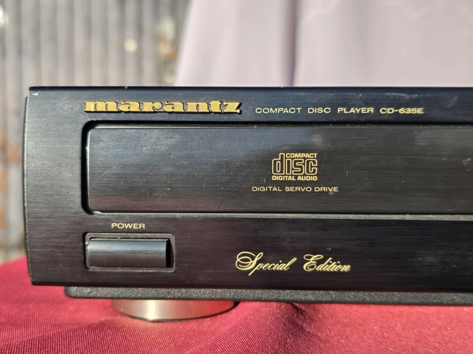 Marantz 80 CD-63 SE/12B, Compact Disc Player schwarz, Special Edition , DEFEKT - Bild 2 von 4