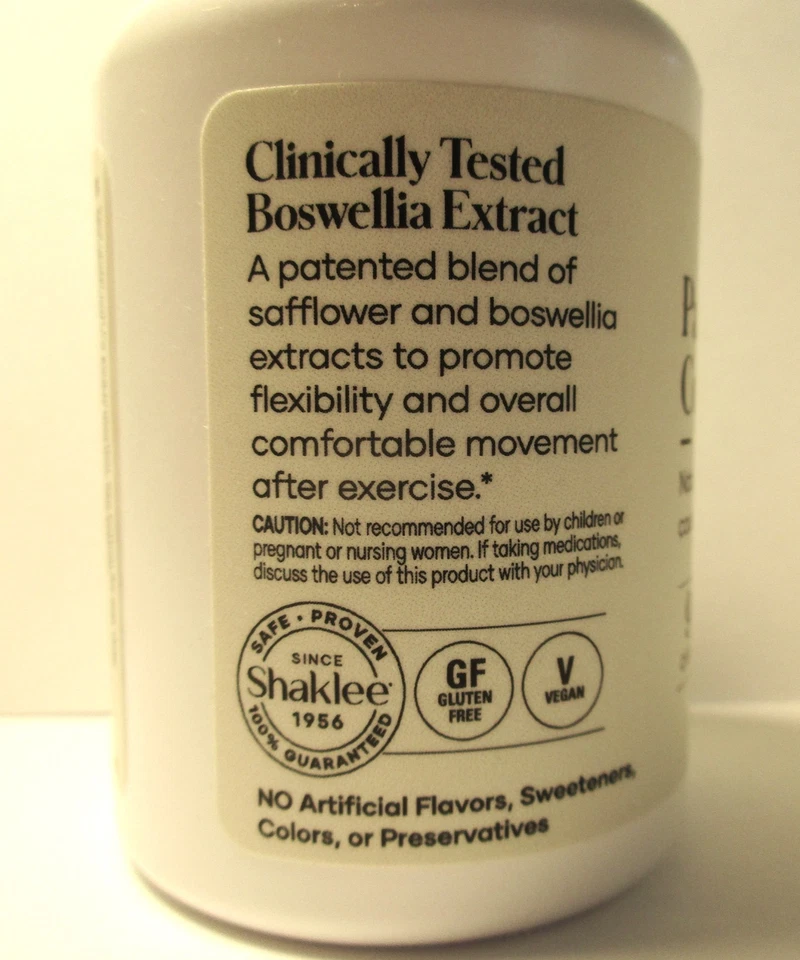 2 Botellas Selladas Shaklee Complejo Alivio del Dolor Boswellia Cártamo + Más Exp 12/25 Foto 2 de 4