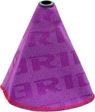 Car Shift Knob Dust Cover, Shift Boot Cover, Hyper Fabric Manual Color: Purple
