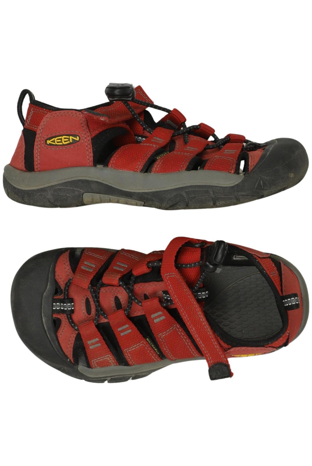 Keen scarpa da bambino ragazzo sneaker sandalo scarpa bassa taglia EU 32 rosso #esti5c9