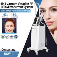 4in1 Rotation RF Vacuum Led Body Slimming Machine Wrinkles Cellulite Reduction