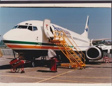 QANTAS Australian Airlines Boeing 737 Boldness photo on tarmac open doors