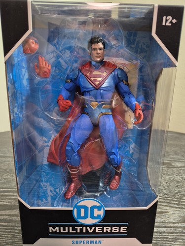 McFarlane Toys Presenta Sus Figuras De Acción De Superman Y Brainiac De Injustice 2 Dc Gaming Wave 10 De 7 Pulgadas De Escala