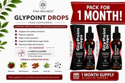 ETNA Wellness GlyPoint Drops   2 Pack (2 x 50ml)