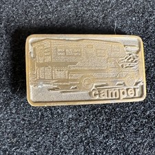 Camper belt buckle 1975
