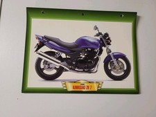 carte Fiche Moto Passion Kawasaki Zr-7 édition Atlas
