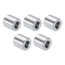 5PACK Stainless Steel Spacer 1/4" Bore x 1/2" OD x 1/2" Length Screw Standoff