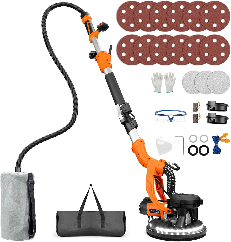 Picture Idea: Drywall Sander 1000W Popcorn Ceiling Removal Tool Automatic Drywall