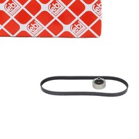 febi Keilrippenriemen + Umlenkrolle FüR Citron C3 I C4 I Peugeot 207 1.4/1.6 Hdi