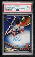 2022 Bowman's Best of Blue Refractor 134/150 Mikey Romero PSA 9 MINT Auto g1w