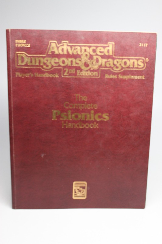 Advanced Dungeons and Dragons 2nd Edition Player's Handbook : Complete Psionics