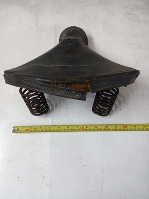 Oldtimer Leichtkraftrad gebrauchter Federsattel, Moto Guzzi Guzzino, BSA ?