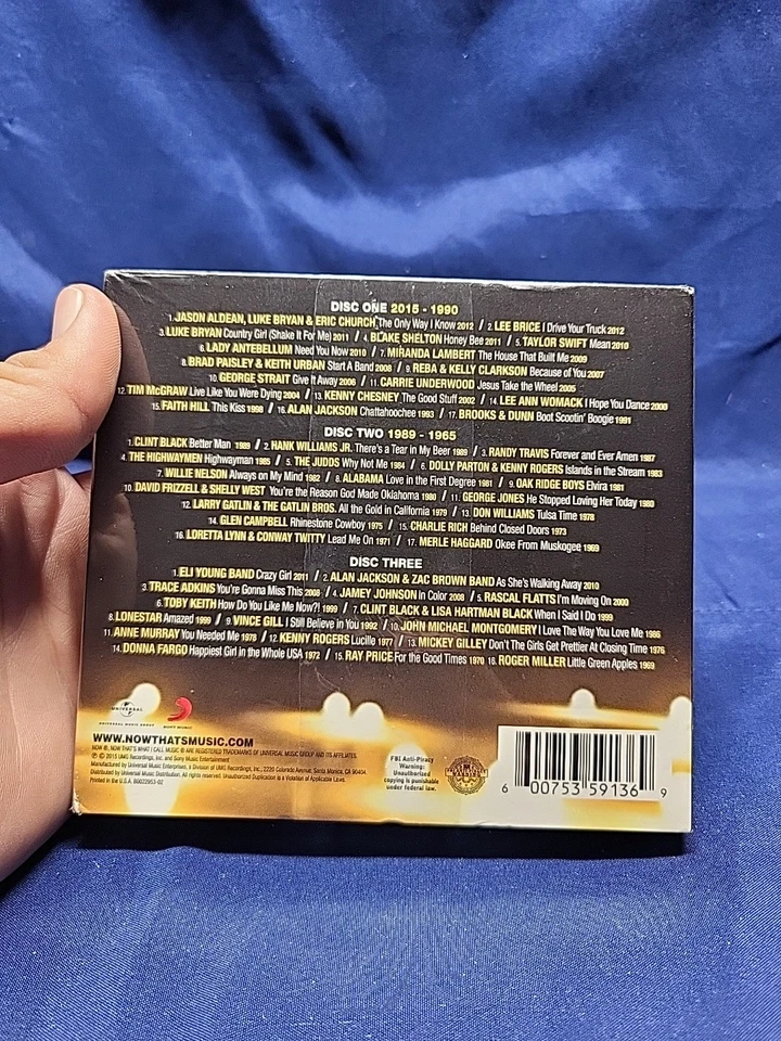 Now That's What I Call ACM Awards 50 Years 3-Disc Set - Image 2 of 2