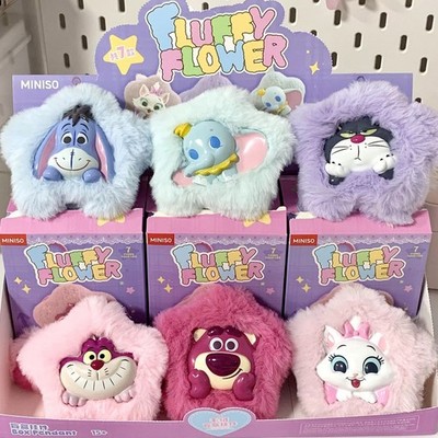 MINISO Fluffy Flower Series Blind Box Confirmed Figure Cute Toy Hot Gift