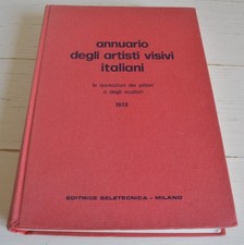 ANNUARIO DEGLI ARTISTI VISIVI ITALIANI 1972 MARIO MONTEVERDI
