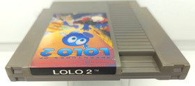 Adventures of Lolo 2 NES Nintendo Oval SOQ REV-A 1990 Tested Cleaned