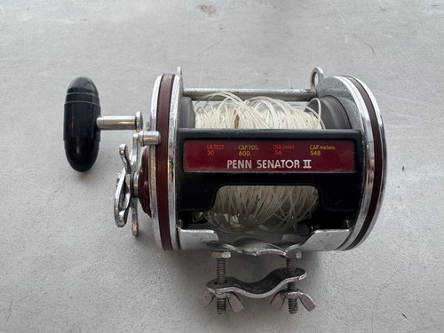 PENN SPECIAL SENATOR 4/0 113HLW FISHING REEL WORKING - Picture 2 of 6