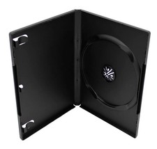DVD Storage Case, Black, 30 count, one and two disc cases, mixed