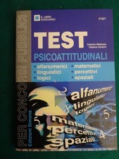 "TEST PSICOATTITUDINALI CONCORSI PUBBLICI"; Albanese, A.; Ed. Simone; 1994; L172
