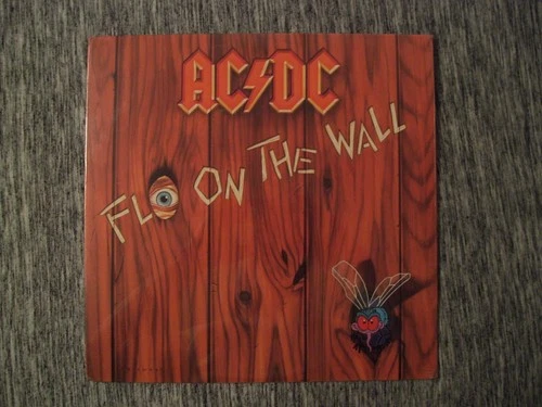 1985 original vintage ACDC fly on the wall still sealed lp vinyl record